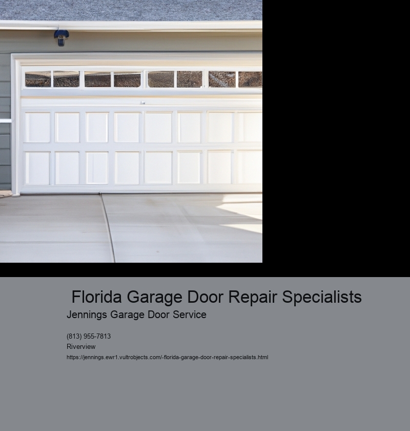  Florida Garage Door Repair Specialists